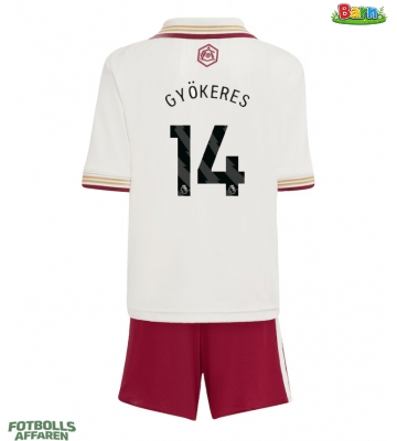 Arsenal Viktor Gyokeres #14 Tredjeställ Barn 2025-26 Kortärmad (+ Korta byxor)